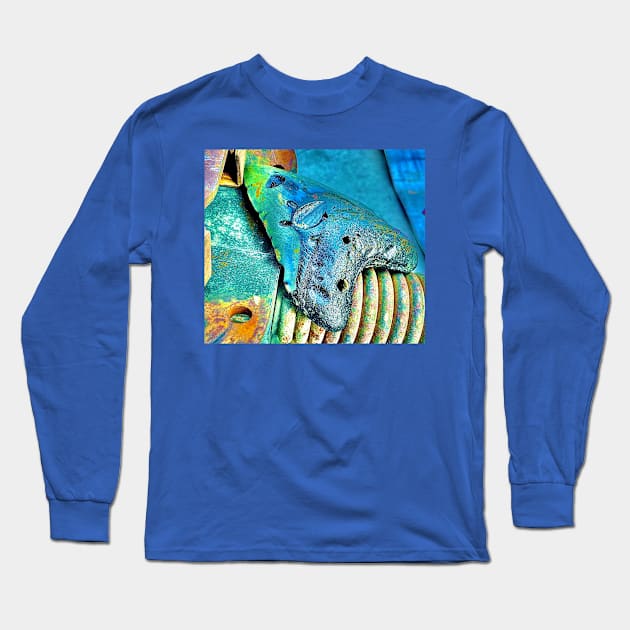 COOL WORK on a HOT DAY Long Sleeve T-Shirt by The Bigger Boat